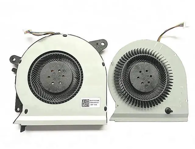 Alt view image 2 of 2 - New Dual CPU+GPU Cooling Fan Kit DFS2013126ROT (FK07) / DFS2013126QOT (FK06), DC12V 4-Pin PWM Blowers for ASUS ROG Strix GL503VS GL503VM Gaming Laptops