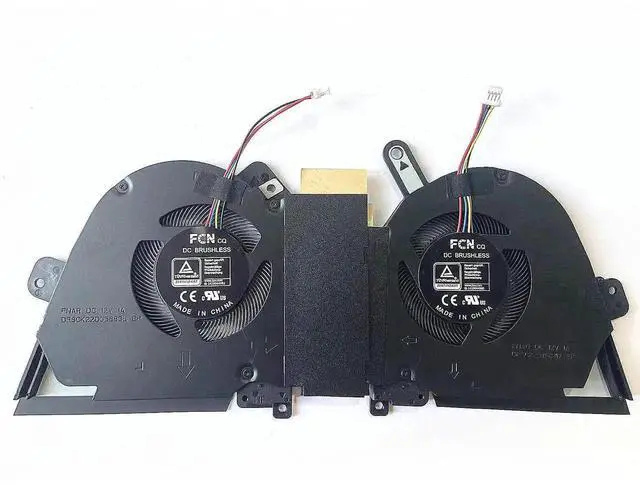 Main image of New Dual CPU+GPU Cooling Fan Set DC12V 4Pin PWM for ASUS TUF Gaming Dash F15 FX516 FX516P FX516PR Air RTX3070
