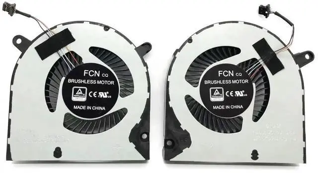 Main image of New Dual CPU GPU Cooling Fan Kit PN 04NYWG (CPU) / 0160GM (GPU), DC5V 0.5A 4-Pin PWM Blowers for Dell G3 3590 G3-3500 G5 15 5500 G5 SE 5505 Gaming Laptops