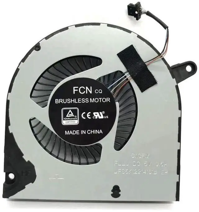 Alt view image 4 of 6 - New Dual CPU GPU Cooling Fan Kit PN 04NYWG (CPU) / 0160GM (GPU), DC5V 0.5A 4-Pin PWM Blowers for Dell G3 3590 G3-3500 G5 15 5500 G5 SE 5505 Gaming Laptops