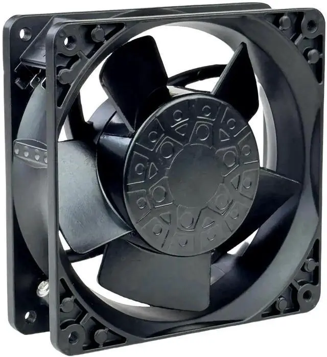 Alt view image 5 of 7 - EbmPapst 4600N 12038 Industrial Axial Cooling Fan 115V AC 20W 2-Pin All-Metal High Temp Resistant Fan, Compatible with ABB, Rittal, Delta, Siemens Industrial Cabinet & Inverter Equipment