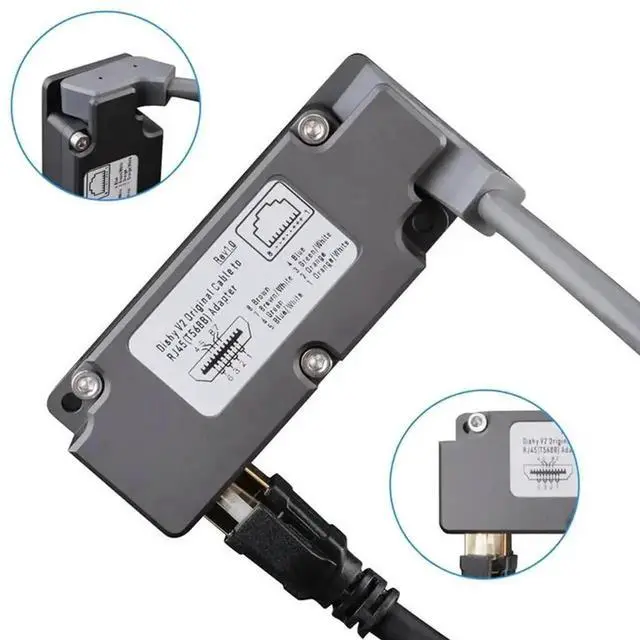 Alt view image 4 of 4 - CB1 Starlink V2 Dishy Adapter, Proprietary Cable to RJ45 Converter with 12V/24V Power Conversion
