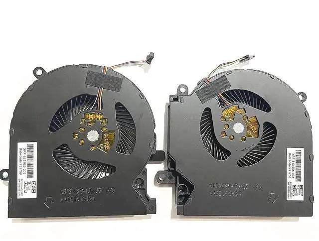 Main image of 12V CPU GPU Dual Cooling Fan Replacement Kit for HP Omen 15-EN 15-EK TPN-Q236 TPN-Q238, P/N M04215-001 M04216-001 ND8CC02-19J23 ND8CC02-19J22