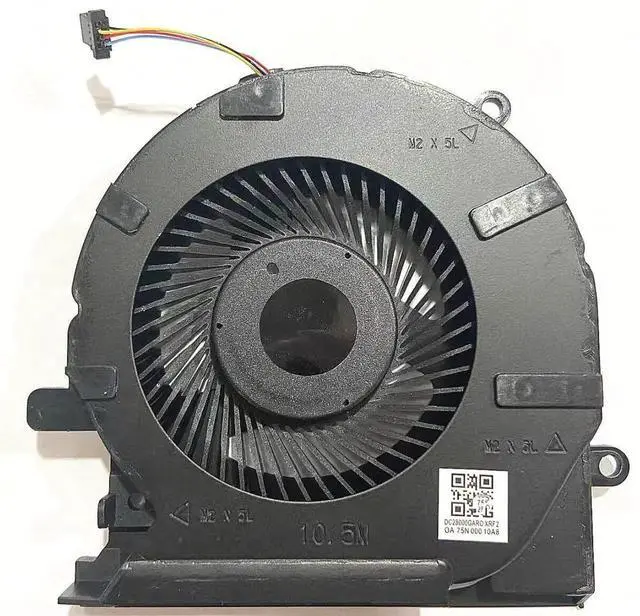 Alt view image 3 of 6 - 12V CPU GPU Dual Cooling Fan Replacement Kit for HP Omen 15-EN 15-EK TPN-Q236 TPN-Q238, P/N M04215-001 M04216-001 ND8CC02-19J23 ND8CC02-19J22