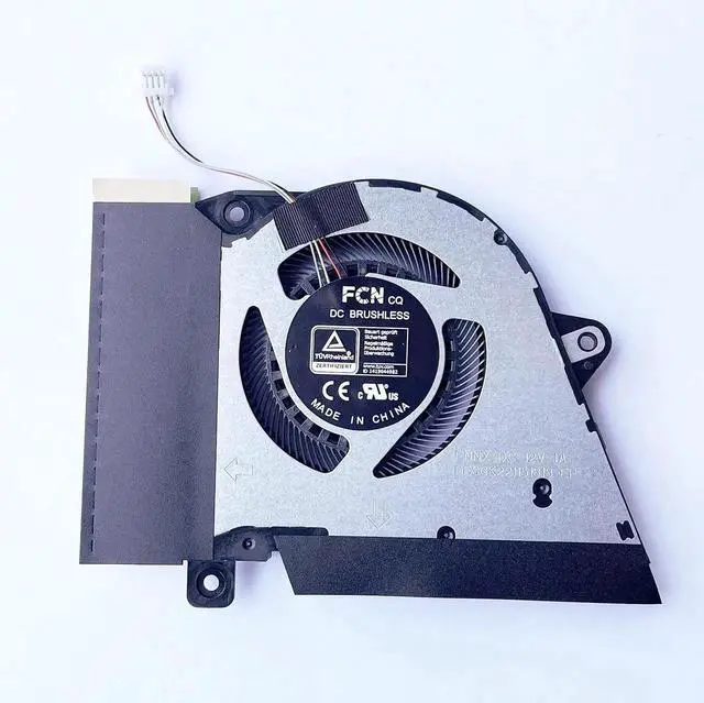 Alt view image 4 of 5 - CPU GPU Dual Cooling Fan Replacement for ASUS ROG Zephyrus G14 GA401 Series, P/N DFSCK221151818 FNNX DFSCK22D05883K FNNW
