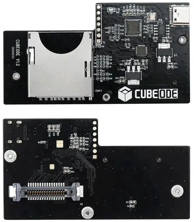 Main image of CUBEODE V1.2 Upgraded GC Loader Optical Drive Emulator, Plug & Play, No SD2SP2/SDGecko Needed for Nintendo GameCube DOL-001 & DOL-101 Consoles