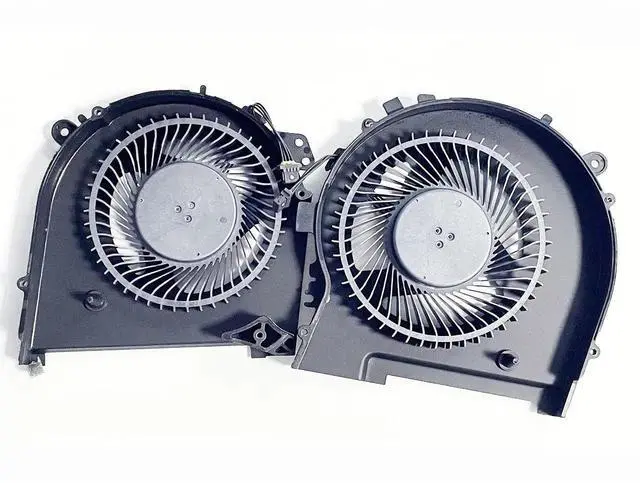 Alt view image 4 of 6 - DC12V CPU GPU Dual Cooling Fan Replacement Kit for HP OMEN 15-DH 15T-DH TPN-C143, OEM P/N L64445-001 ND8CC01-18L06 ND8CC01-18L07