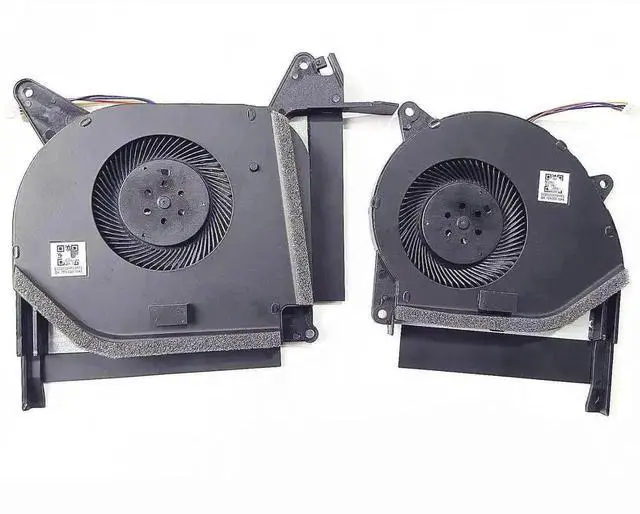 Alt view image 2 of 5 - DC12V 1A CPU GPU Dual Cooling Fan Kit for ASUS ROG Strix Scar GL704 GL704GM GL704GV GL704GW G715GV G715GW, OEM P/N DFSCK22105182D FL2D DFSCK22115181C FL2F