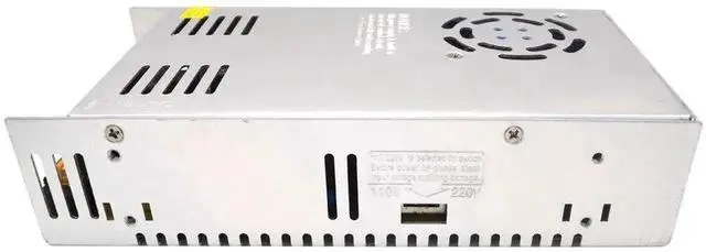 Alt view image 3 of 5 - 12V 30A Regulated Switching Power Supply Driver, Universal AC-DC Transformer for LED Strip, CCTV, Radio, Computer Project