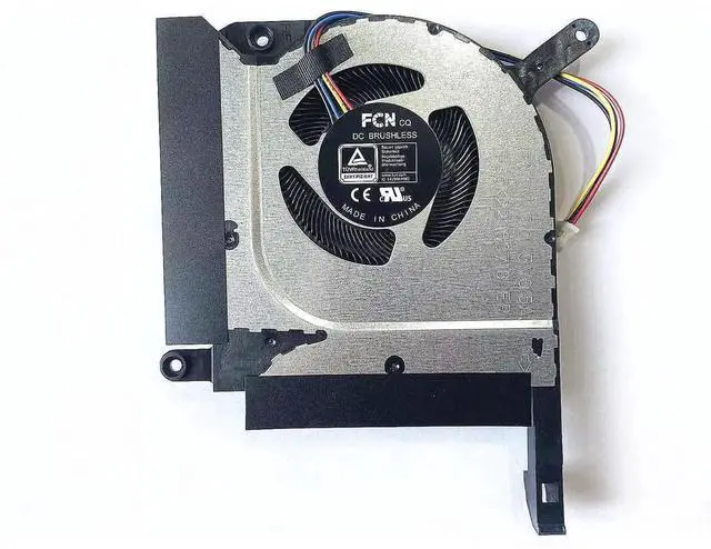Alt view image 5 of 6 - DC5V 0.5A CPU GPU Dual Cooling Fan Kit for ASUS TUF Gaming A15 FA506 / A17 FA706 2021 RTX20/30 Series, OEM FNCX FNCY DFS5K22B056738 DFS5K21153711