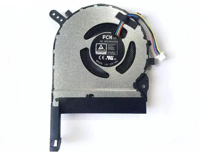 Alt view image 3 of 6 - DC5V 0.5A CPU GPU Dual Cooling Fan Kit for ASUS TUF Gaming A15 FA506 / A17 FA706 2021 RTX20/30 Series, OEM FNCX FNCY DFS5K22B056738 DFS5K21153711