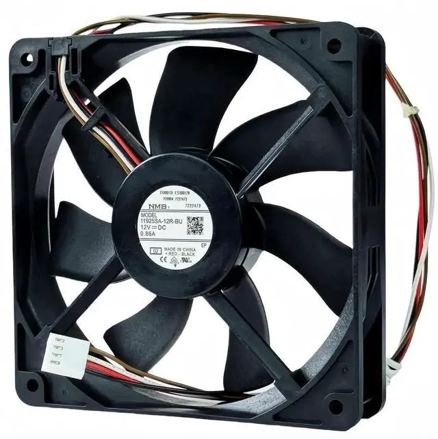 Main image of 11925SA-12R-BU KIT0411 Induction Fan Motor, 12V DC 0.86A 5.51 Inch Replacement Fan Compatible with Traeger D2 Pro 575 780, Ironwood 650 885, Silverton 620 810 Pellet Grills, Easy Install