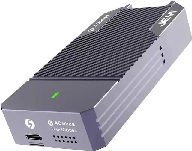 Alt view image 2 of 6 - TB-2464 PRO 40Gbps USB4 M.2 NVMe 2280 SSD Enclosure, Compatible with Thunderbolt 4/3, USB3.2/3.1/3