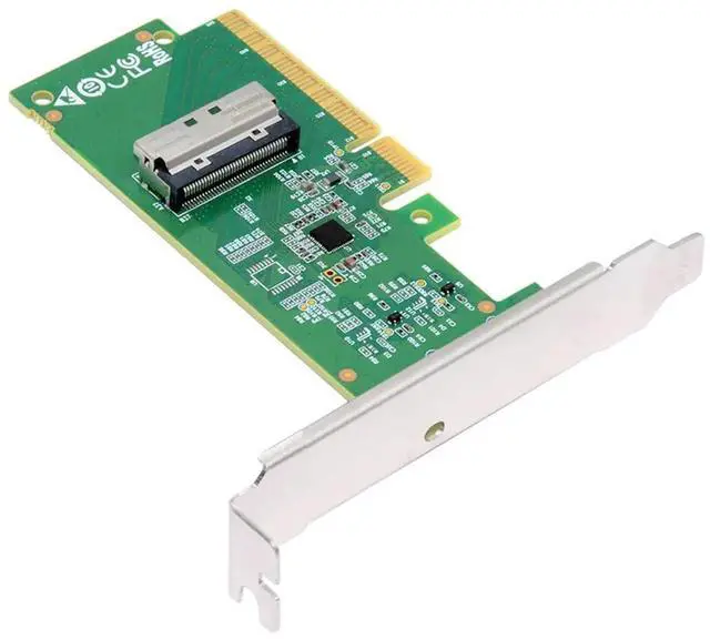 Main image of PCIe 5.0 x8 to MCIO 8i SFF-TA-1016 VROC Adapter Card, Mini Cool Edge IO Converter for Motherboard NVMe SSD and GPU Expansion