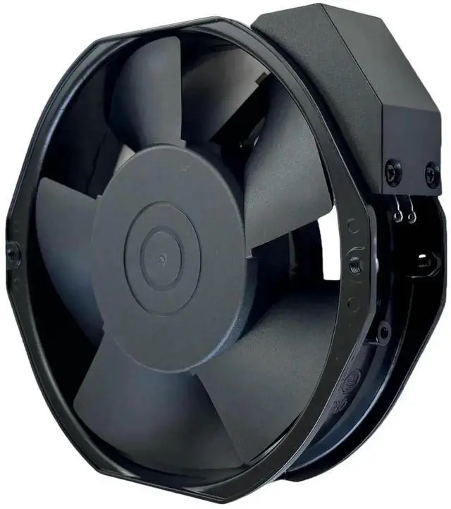 Alt view image 2 of 7 - ebm-papst W2E142-BB01-01 7056ES Replacement Cooling Fan, 230V 27/28W 172×150×38mm High Temp Resistant Metal Axial Fan