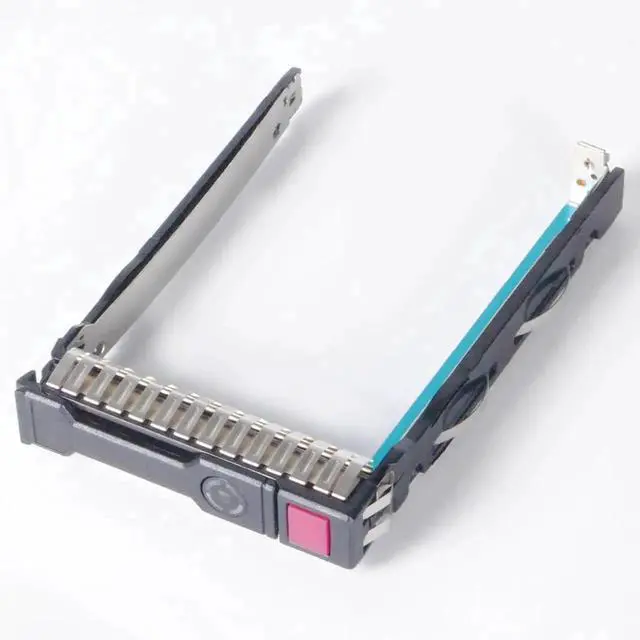Alt view image 4 of 5 - 10-Pack 2.5" SFF Hard Drive Tray Caddy 651687-001 / 651699-001, Hot-Swap HDD Bracket Compatible with HPE ProLiant Gen8 Gen9 Servers