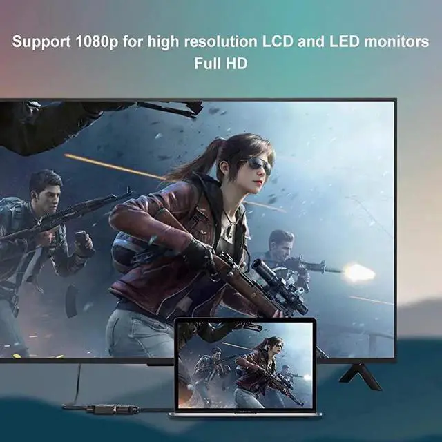 Alt view image 2 of 7 - 2-Pack 15cm Black HDMI Male to DVI 24+1 Female Cable, Gold-Plated, Supports 1080P & 3D