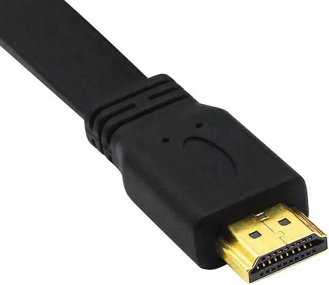 Alt view image 7 of 7 - Lemeng 1FT Flat Slim Down 90 Degree HDMI Type A Male to Male High Speed Cable