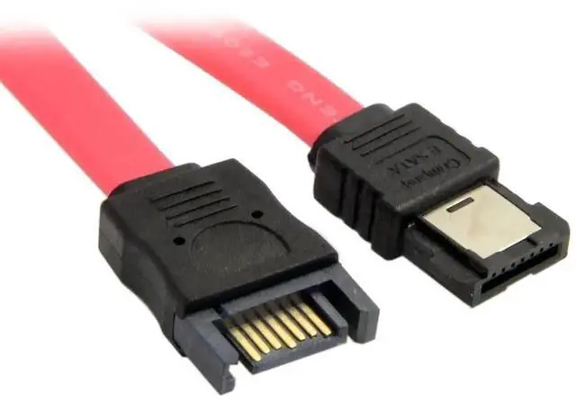 Alt view image 6 of 6 - 50cm PS3 SATA 7Pin Male to eSATA 7Pin Female Extension Cable
