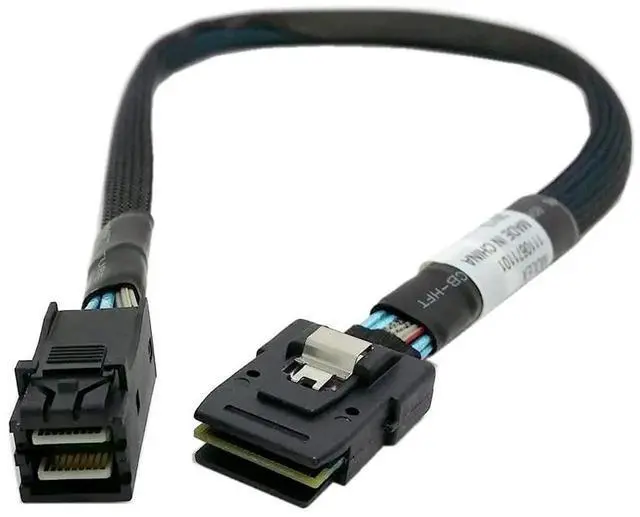 Alt view image 2 of 7 - 50cm Internal SFF-8087 to SFF-8643 Mini SAS HD Server RAID Storage Cable