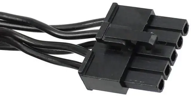 Alt view image 2 of 7 - 80cm Great Wall Dragon Series 5Pin Modular Power Splitter Cable, 5P Male to 3 SATA + 4Pin Molex Female for PC Server Storage Drives
