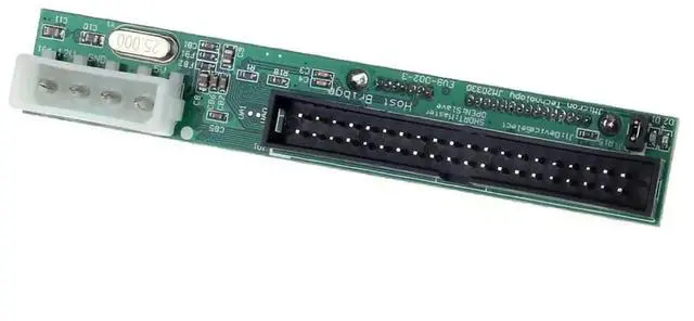 Alt view image 4 of 7 - Narrow PCB IDE PATA to SATA Converter Adapter, Parallel to Serial ATA Bridge Board for 2.5/3.5" HDD, DVD, CD-ROM, CD-RW, DVD-RAM Drives with 7+15Pin SATA Port