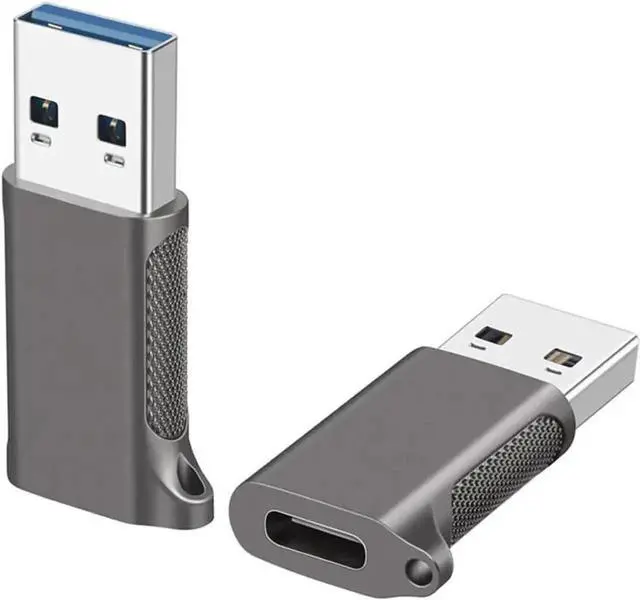Main image of 1 Pack USB 3.2 Gen 2 Type-C Female to USB-A Male Adapter, Reversible Double-Sided 10Gbps Converter Supports Fast Charging, Data Transfer & USB-C Headset Audio