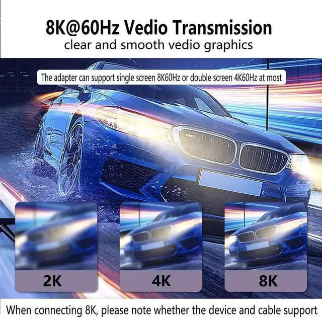 Alt view image 4 of 7 - 2 Pack 180 Degree Flat USB C Adapter, Full Function Type-C Male to Female Extender Support 40Gbps Data, PD 240W Charging & 8K@60Hz Video Output