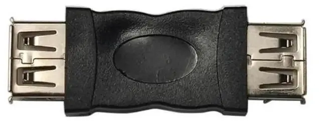 Alt view image 3 of 3 - USB 2.0 Type A Female to Female Coupler Adapter, F/F USB Extension Connector for PC, Laptops & USB Cables