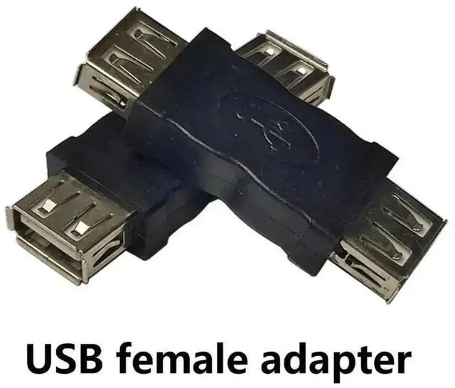 Alt view image 2 of 3 - USB 2.0 Type A Female to Female Coupler Adapter, F/F USB Extension Connector for PC, Laptops & USB Cables