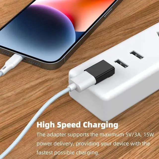 Alt view image 5 of 7 - 4 Pack 90 Degree USB 3.0 Adapter, 4 Directions Up/Down/Left/Right Angle USB A Male to Female Extender Converter, Black Low Profile USB Extension Adapter for Laptop, PC, USB Charger, Power Bank