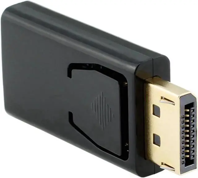 Main image of Gold-Plated Passive DisplayPort to HDMI Adapter, Compact DP Male to HDMI Female Converter, Supports 1080P 1920x1080 Video for Laptop PC Monitor HDTV Projector