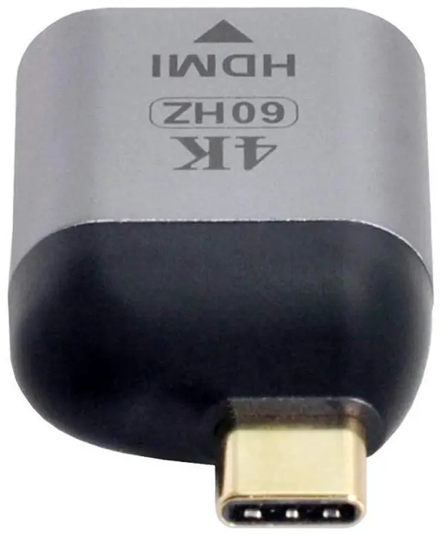 Alt view image 4 of 6 - USB C to HDMI Adapter Cable, Supports 4K@60Hz & 1080P Full HD, Type-C to HDMI Converter for Laptop Phone Tablet Monitor HDTV Projector