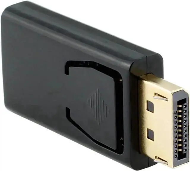 Main image of Gold Plated Passive DisplayPort to HDMI Adapter, Compact DP Male to HDMI Female Converter, 1080P Full HD Video Dongle Compatible with Dell HP Lenovo ASUS Acer MSI Laptops Desktops Monitors HDTV Projec