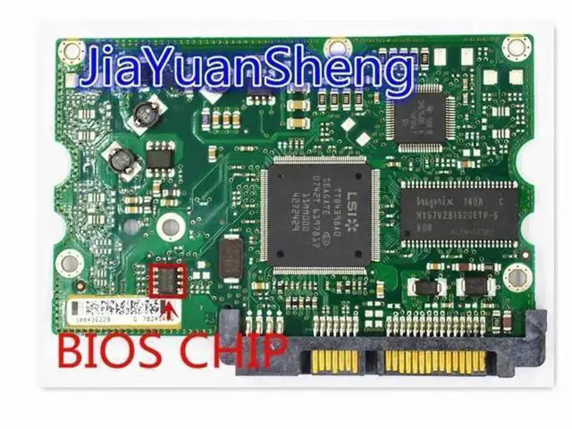 Alt view image 3 of 3 - For Seagate Barracuda 7200.10 HDD Logic Board PCB 100435196 REV A, Compatible Sticker Codes 100430797 / 100436226 / 100430803 / 100436228 / 100436229, Fits ST3500630AS ST3250620AS SATA 3.5 Hard Drives