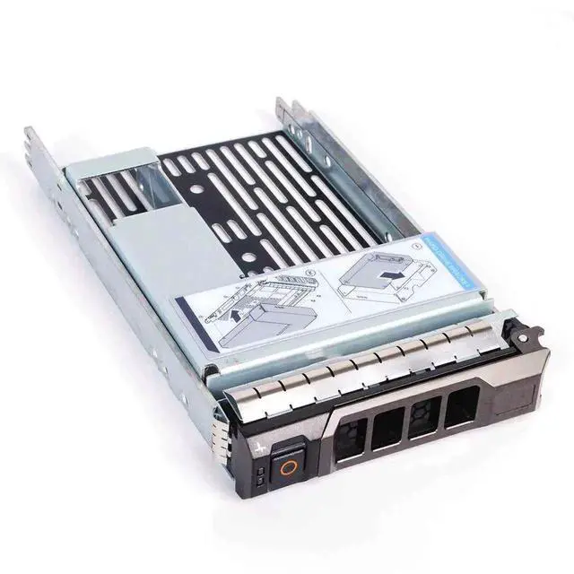 Alt view image 4 of 4 - 3.5 Inch Hard Drive Tray Caddy with 2.5" SSD HDD Adapter, SAS SATA Hard Disk Bracket Compatible with Dell PowerEdge 12G R320 T320 R420, 13G R230 R330 T330 R430 T430 Servers