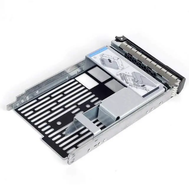 Alt view image 2 of 4 - 3.5 Inch Hard Drive Tray Caddy with 2.5" SSD HDD Adapter, SAS SATA Hard Disk Bracket Compatible with Dell PowerEdge 12G R320 T320 R420, 13G R230 R330 T330 R430 T430 Servers