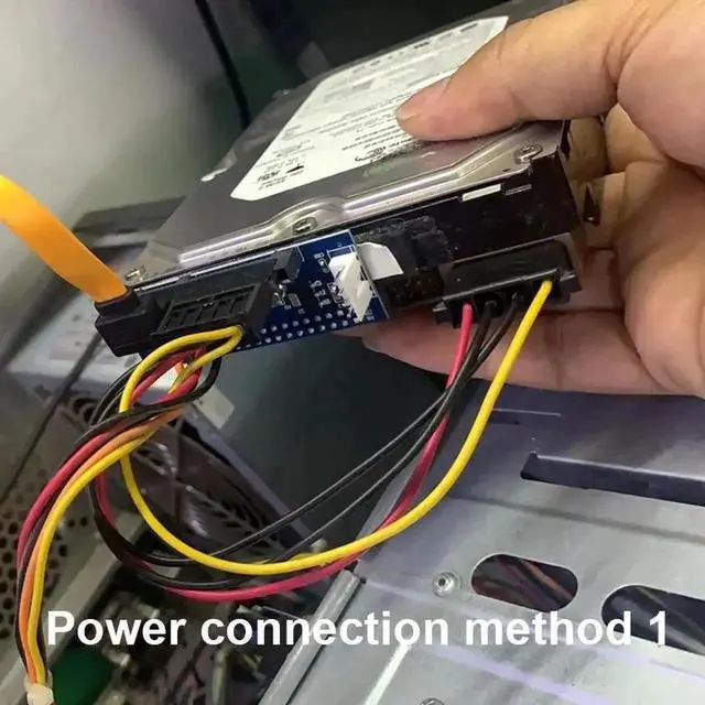 Alt view image 3 of 6 - IDE to SATA Converter Card, 40Pin Parallel IDE to Serial SATA Adapter for 3.5" IDE HDD, CD & DVD Writer Drives
