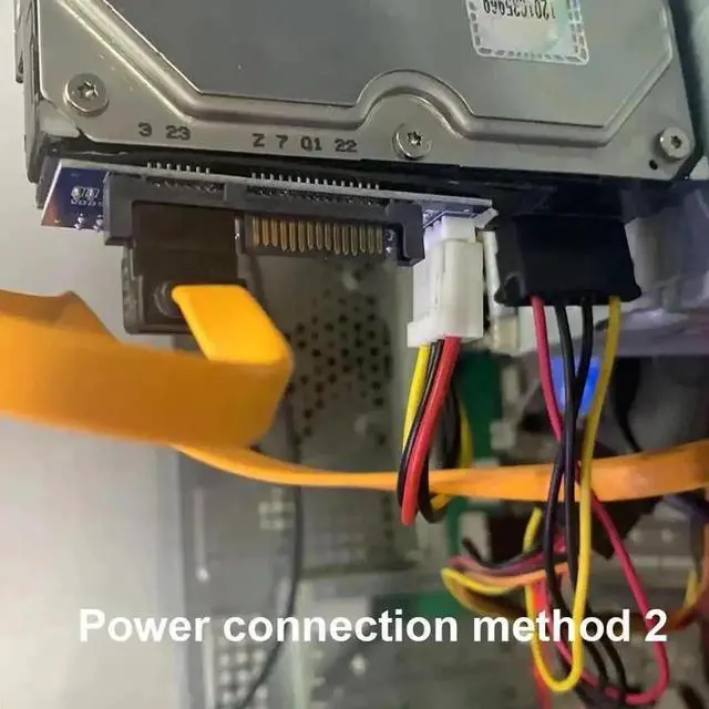 Alt view image 6 of 6 - IDE to SATA Converter Card, 40Pin Parallel IDE to Serial SATA Adapter for 3.5" IDE HDD, CD & DVD Writer Drives