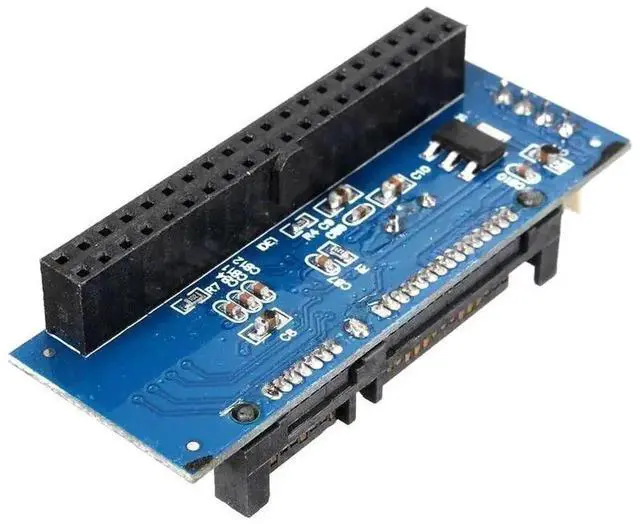Alt view image 2 of 6 - IDE to SATA Converter Card, 40Pin Parallel IDE to Serial SATA Adapter for 3.5" IDE HDD, CD & DVD Writer Drives