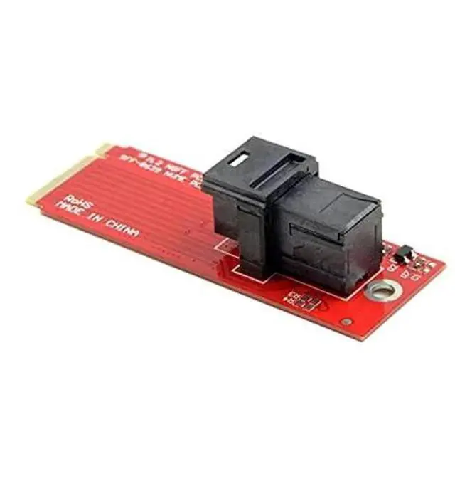 Alt view image 2 of 6 - M.2 NVMe M-Key to SFF-8643 Mini SAS HD Adapter Kit, SFF-8643 to SFF-8639 U.2 NVMe Converter for Intel SSD 750 P3600 P3700 2.5 U.2 PCIe SSD