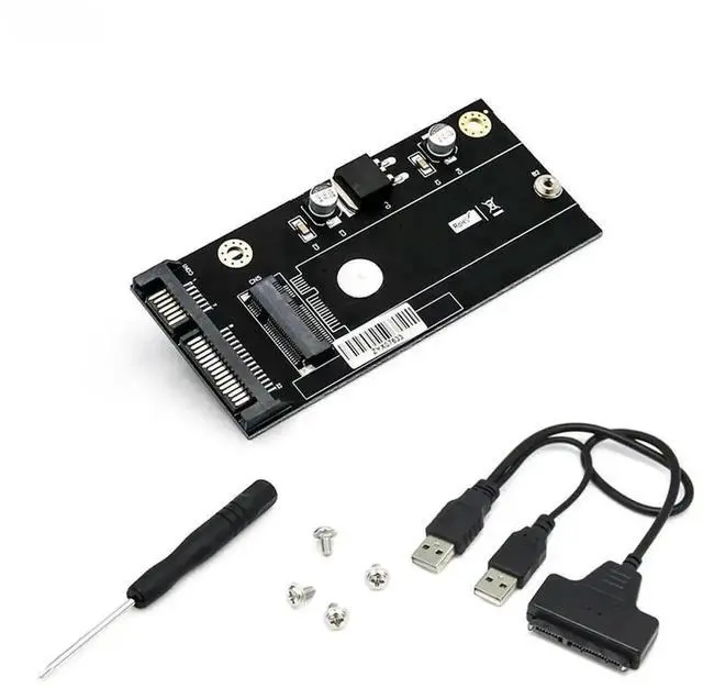 Alt view image 2 of 3 - 20+6 Pin X1 Carbon SSD to SATA & USB 3.0 Adapter Card, ThinkPad X1 Carbon Proprietary SSD Converter to Standard SATA 2.5 Interface, USB External Storage Add-On Card for Data Backup
