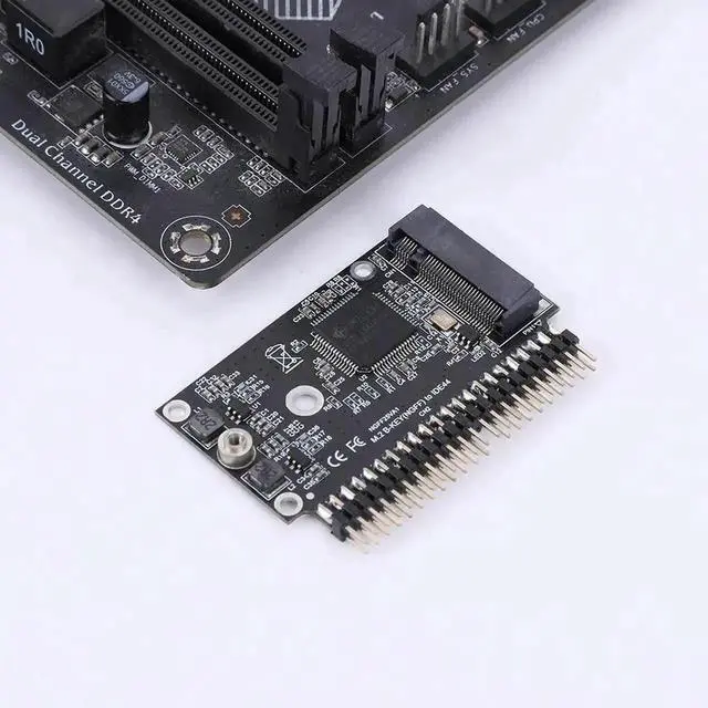 Alt view image 3 of 3 - M.2 NGFF SATA SSD to 2.5 Inch IDE 44Pin Converter Adapter, B/B+M Key SATA M.2 to PATA IDE Card, Driver-Free for Vintage Desktop & Legacy Notebook Storage Upgrade
