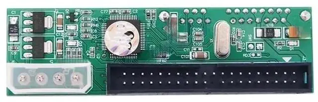 Alt view image 3 of 3 - 40Pin PATA IDE to SATA Conversion Card, Bidirectional Parallel to Serial Adapter for Desktop IDE Hard Disk, Optical Drive & DVD Recorder
