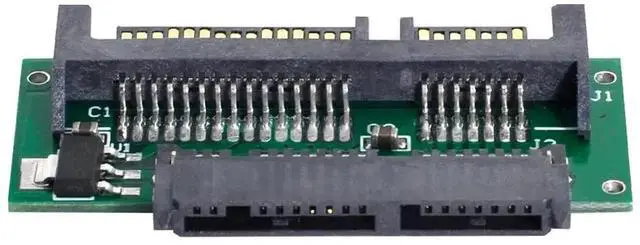 Alt view image 7 of 7 - 1.8 Inch Micro SATA to Standard 2.5" SATA PCB Converter Adapter, Micro SATA SSD HDD Expansion Board for Notebook Internal Storage Upgrade