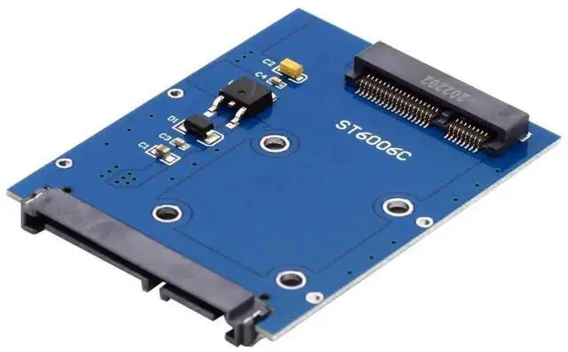 Main image of Mini PCI-E mSATA SSD to SATA 3.0 22Pin 2.5 Inch HDD PCBA Adapter Board for PC Laptop Storage Upgrade