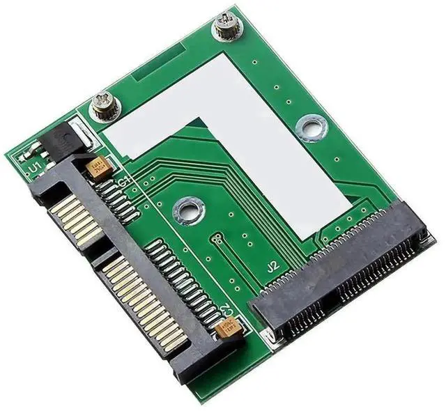 Alt view image 5 of 7 - Mini PCI-E mSATA SSD to 2.5 Inch SATA 3.0 6Gbps Adapter Converter Board, Mini PCIe to SATA III Module Card for Desktop PC Storage Upgrade