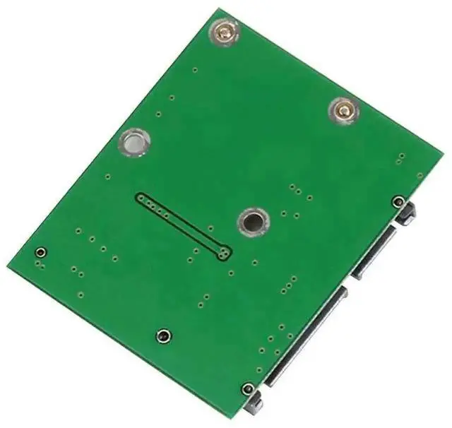 Alt view image 3 of 7 - Mini PCI-E mSATA SSD to 2.5 Inch SATA 3.0 6Gbps Adapter Converter Board, Mini PCIe to SATA III Module Card for Desktop PC Storage Upgrade