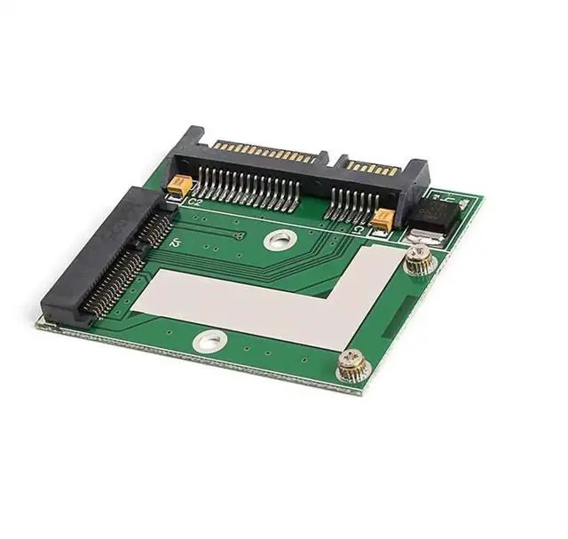 Alt view image 4 of 7 - Mini PCI-E mSATA SSD to 2.5 Inch SATA 3.0 6Gbps Adapter Converter Board, Mini PCIe to SATA III Module Card for Desktop PC Storage Upgrade