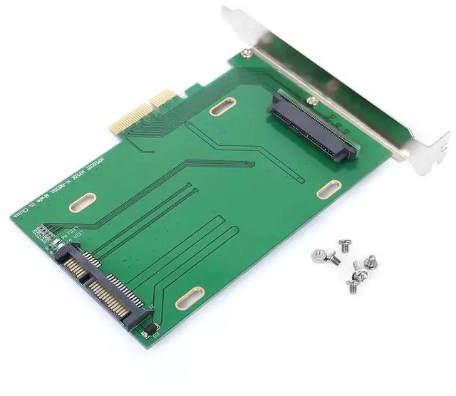 Alt view image 5 of 7 - PCIe 3.0 x4 Host Adapter Card SFF-8639 U.2 Converter Kit, PCI-E X4/X8/X16 to U.2 SFF8639 Expansion Card Compatible with Intel Motherboards & Intel 750 Series NVMe PCIe SSD